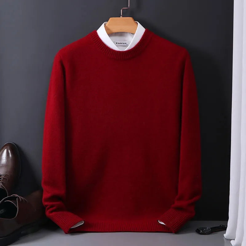 Liam – Bequemer Pullover mit Rundhalsausschnitt