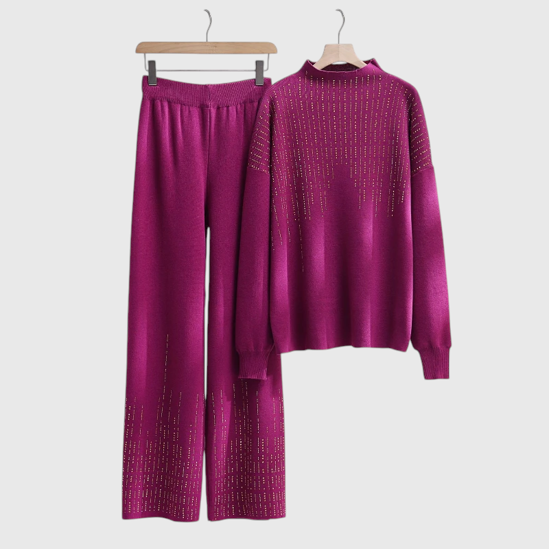 Lina - Oversized Strick Lounge Set