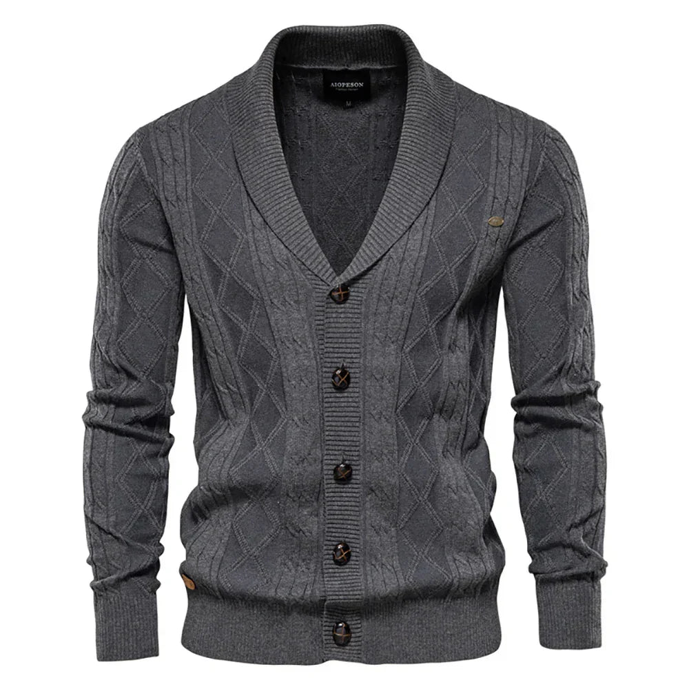 Jeff™ | Eleganter Button-Up Cardigan