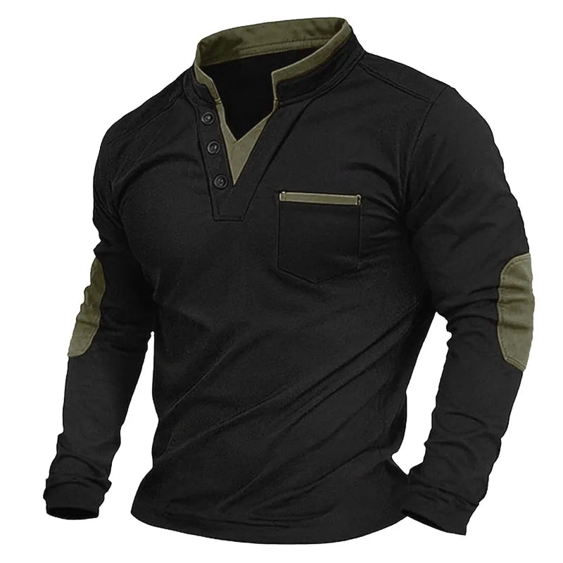 Adem™ | Herren V-Ausschnitt Sweatshirt