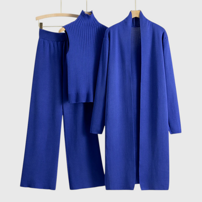 Milda - Damen 3-teiliges Set aus Pullover und Hose
