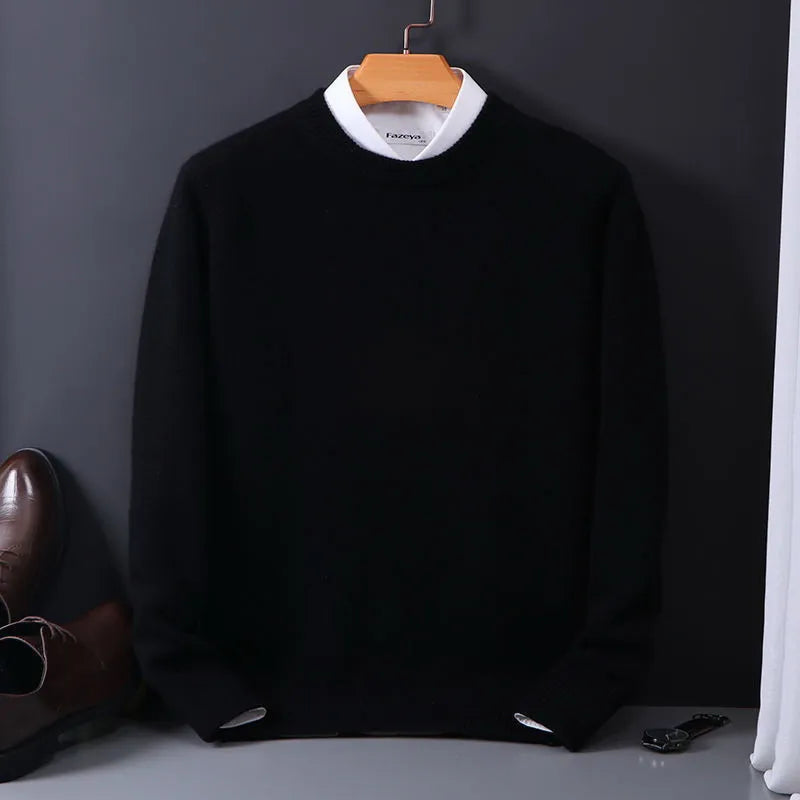 Liam – Bequemer Pullover mit Rundhalsausschnitt