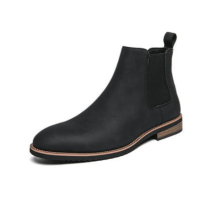 Cosmo | Leder Chelsea-Stiefel