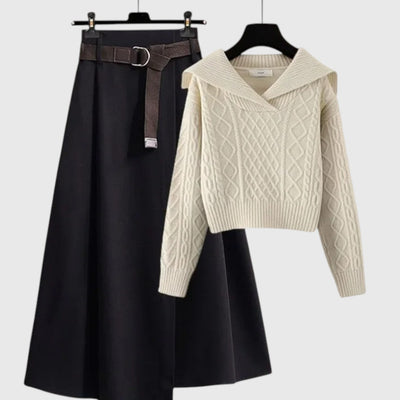Judith - Vintage Stil Pullover & Rock Set
