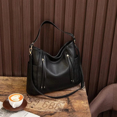 Lina - Luxuriöse Lederhandtasche