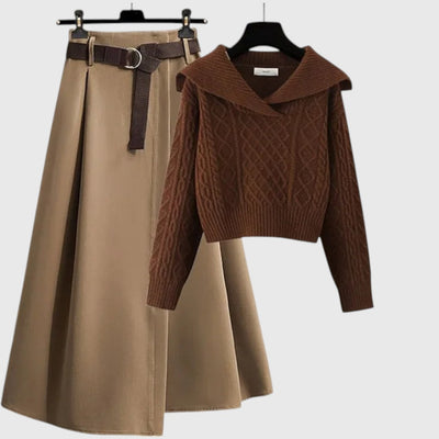 Judith - Vintage Stil Pullover & Rock Set