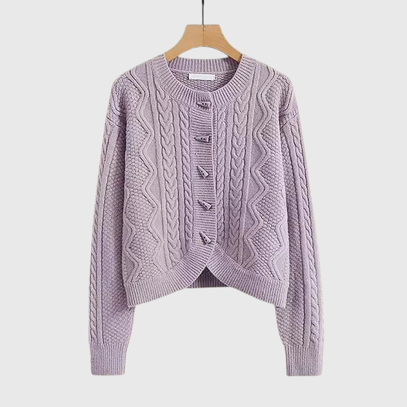 Mila - Plus Size Strickpullover & Minirock Set