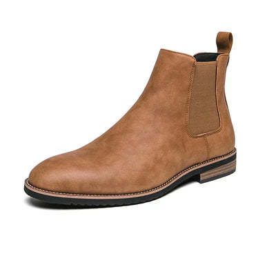 Cosmo | Leder Chelsea-Stiefel