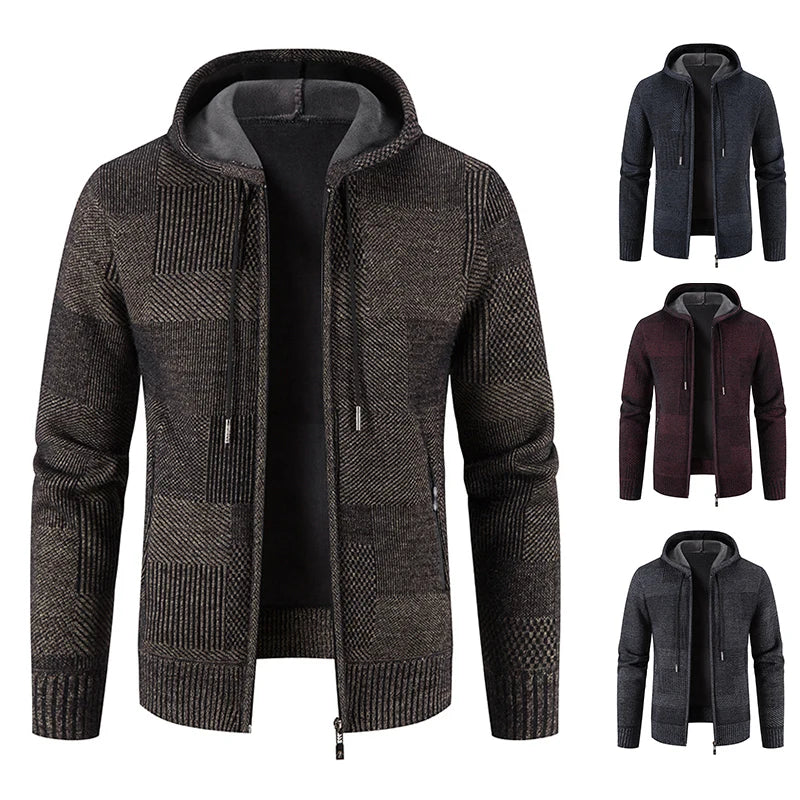 Charlie - Kapuzen-Winterpullover