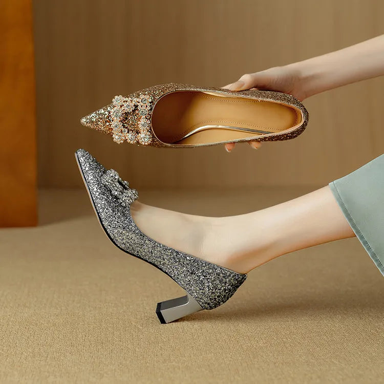 Emma | Gloria Glitzer Pumps