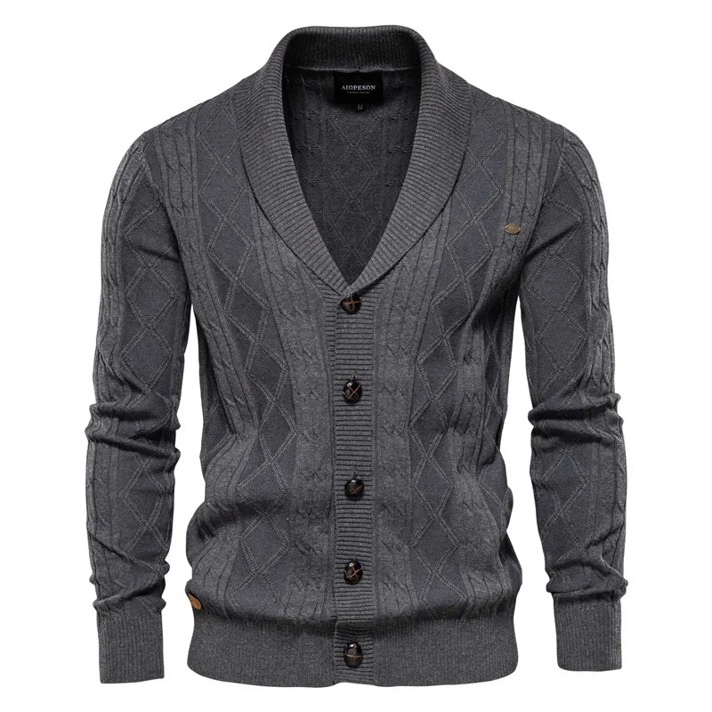 Jeff™ | Eleganter Button-Up Cardigan