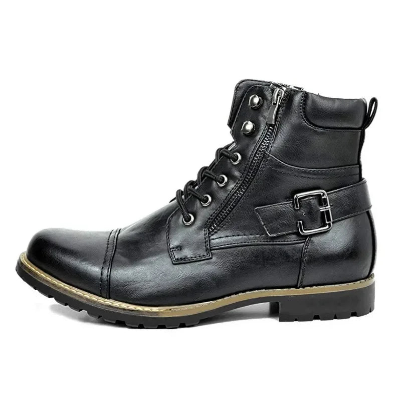 Damon | Leder Schnürstiefel