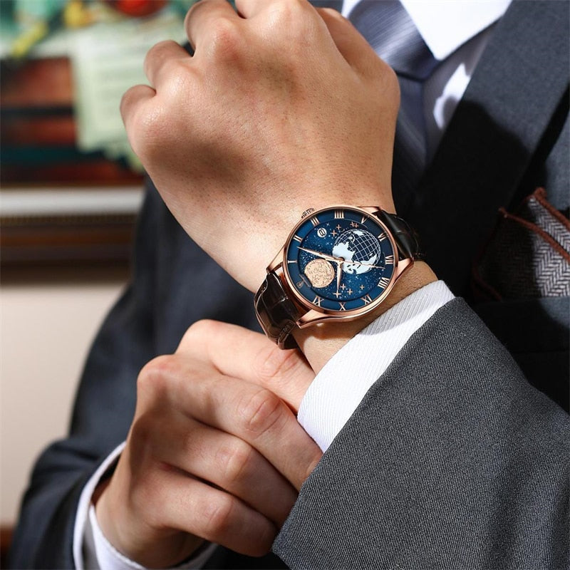 FORRETNINGSURE™ Quarz Uhr von Olsen & Olsen™