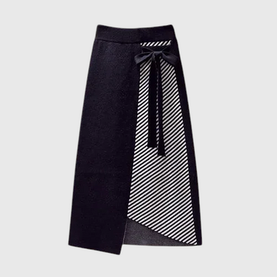 Ismelda - Damen Gemütliches Gestreiftes Strickset