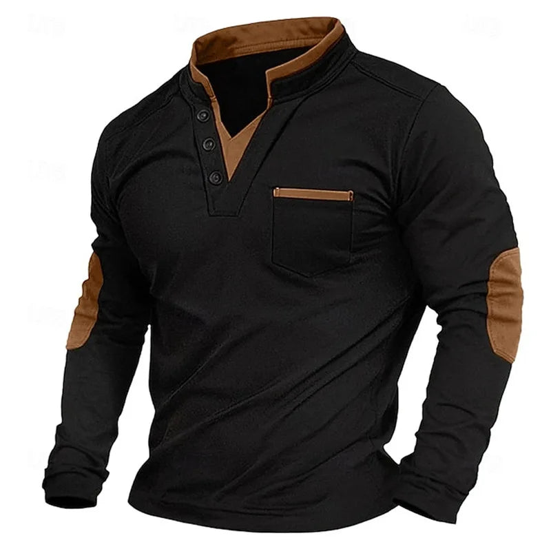 Adem™ | Herren V-Ausschnitt Sweatshirt