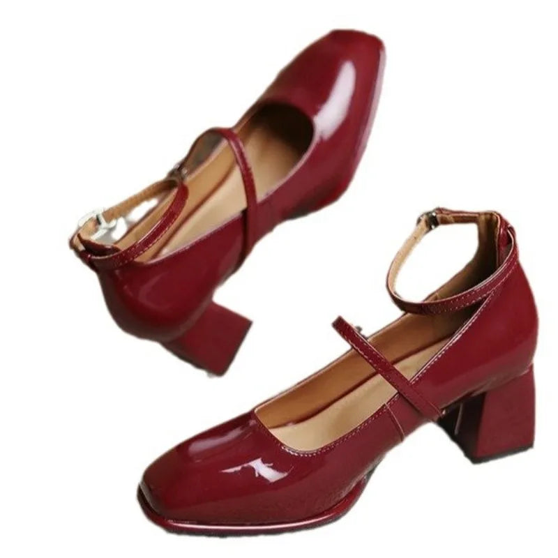 Zelda - Elegante Knöchelriemen Mary Janes