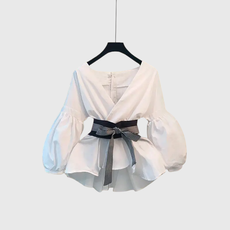 Laarni - Korean Chic Zweiteiliges Rock-Set