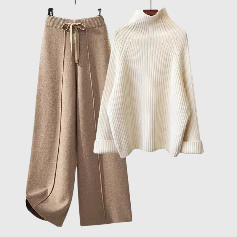 Doris - Strickpullover und Hose Set