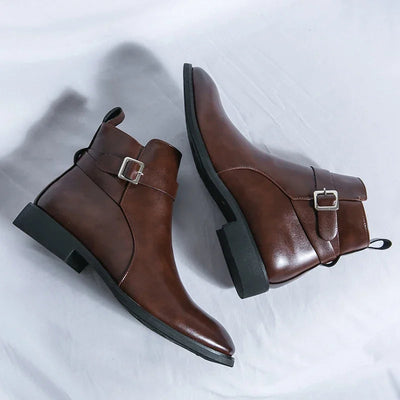 Sergio - Echtleder Chelsea Boots
