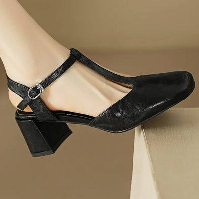 Beatrica™ | Leder Mary Janes