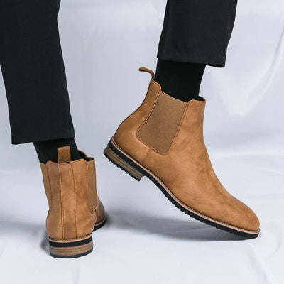 Cosmo | Leder Chelsea-Stiefel