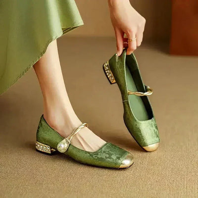 Mestelle™ | Leder Mary Janes