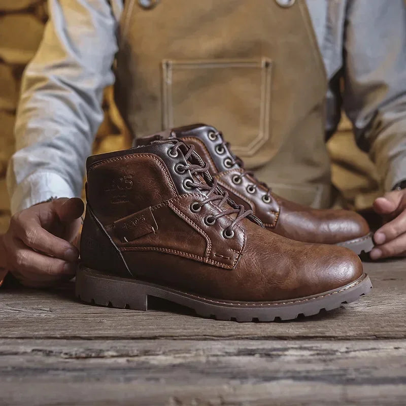 Parker | Lässige Lederstiefel im britischen Stil