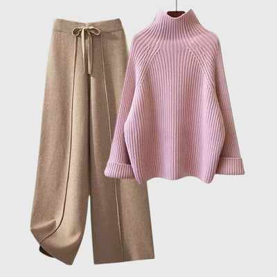 Doris - Strickpullover und Hose Set