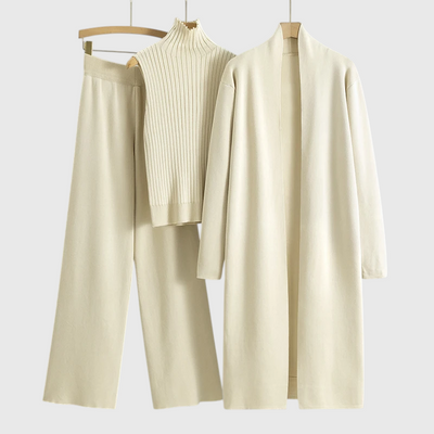 Milda - Damen 3-teiliges Set aus Pullover und Hose