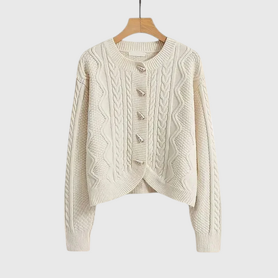 Mila - Plus Size Strickpullover & Minirock Set