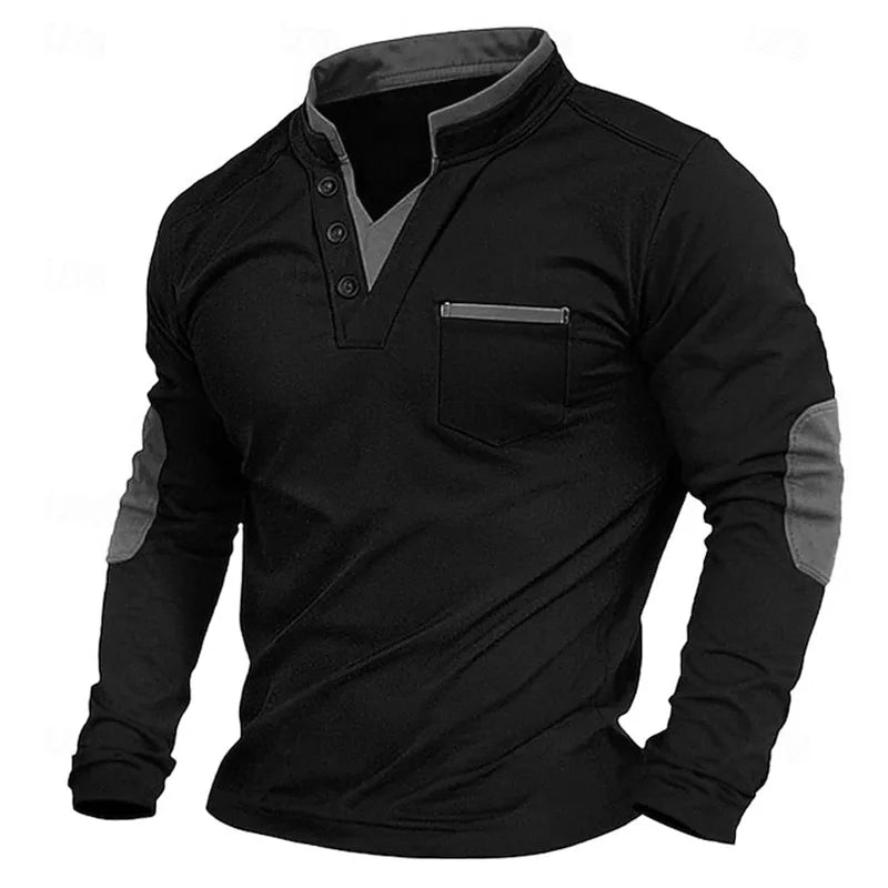 Adem™ | Herren V-Ausschnitt Sweatshirt