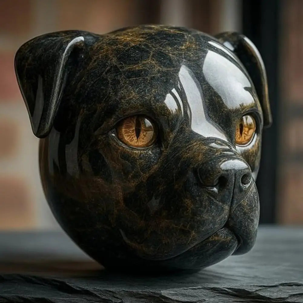 Hunde NyxCharm - Mystische Schwarze Skulptur