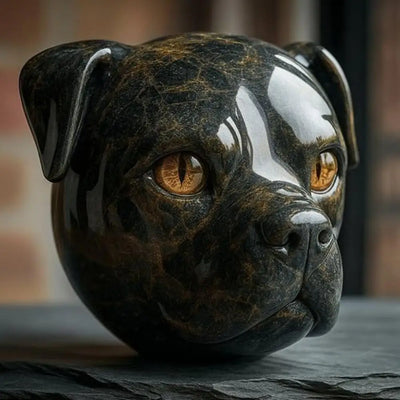Hunde NyxCharm - Mystische Schwarze Skulptur