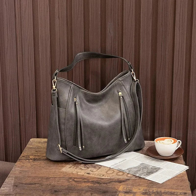 Lina - Luxuriöse Lederhandtasche