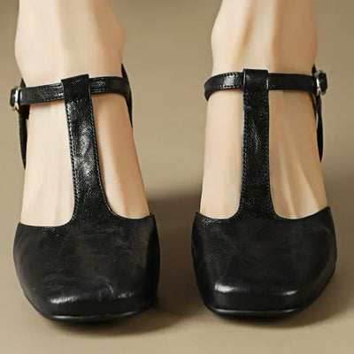 Beatrica™ | Leder Mary Janes