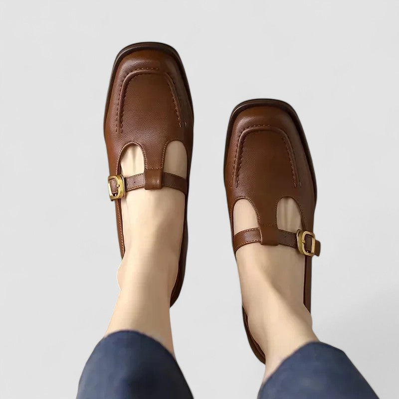 Elizabeth – Orthopädische T-Strap Mary Jane Schuhe