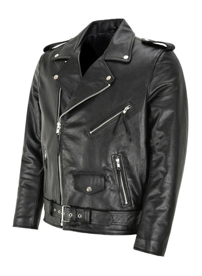 James™ | Klassische Herren Lederjacke