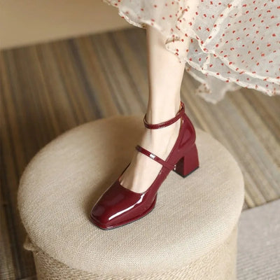 Zelda - Elegante Knöchelriemen Mary Janes
