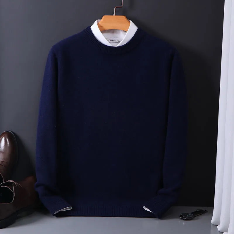 Liam – Bequemer Pullover mit Rundhalsausschnitt