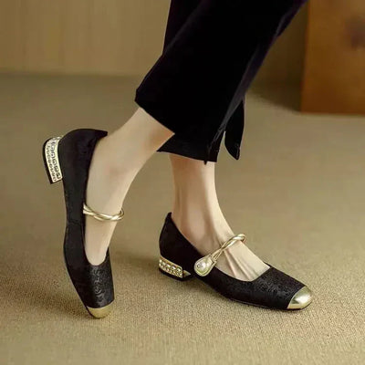 Mestelle™ | Leder Mary Janes