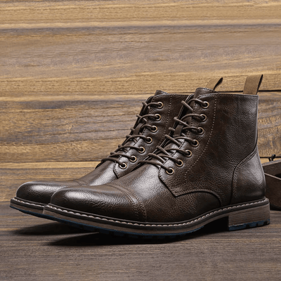 Conor | Leder-Ankelstiefel im trendigen Design
