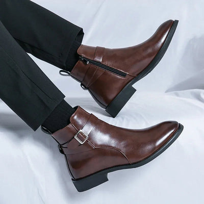 Sergio - Echtleder Chelsea Boots