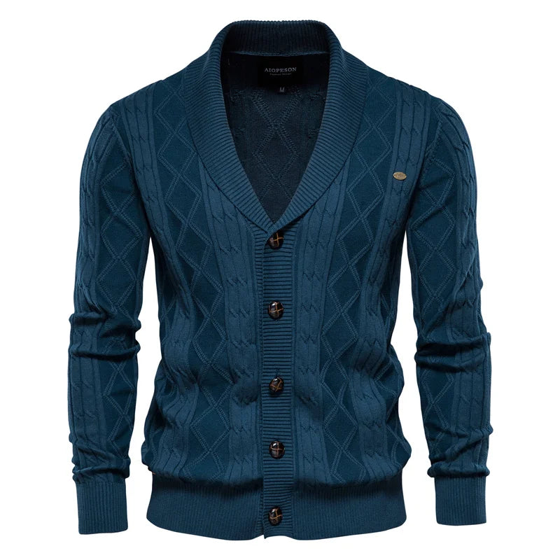 Jeff™ | Eleganter Button-Up Cardigan