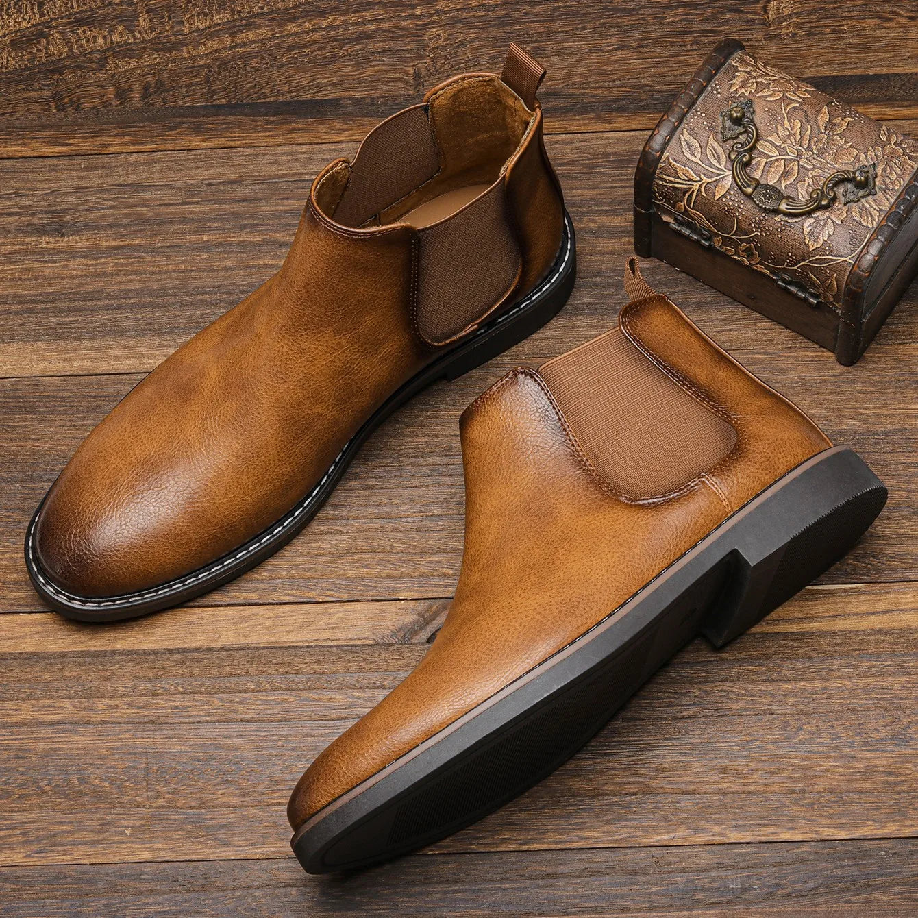 Wayne - Zeitlose Chelsea-Stiefel