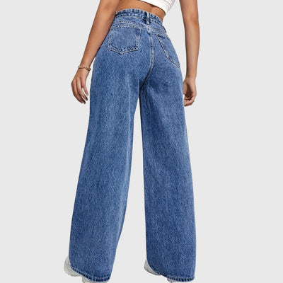 Mila - Lässige gerade Stretch-Jeans