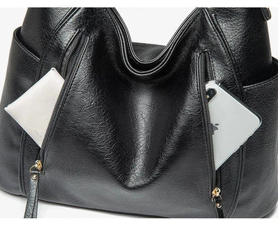 Lina - Luxuriöse Lederhandtasche