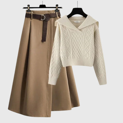 Judith - Vintage Stil Pullover & Rock Set