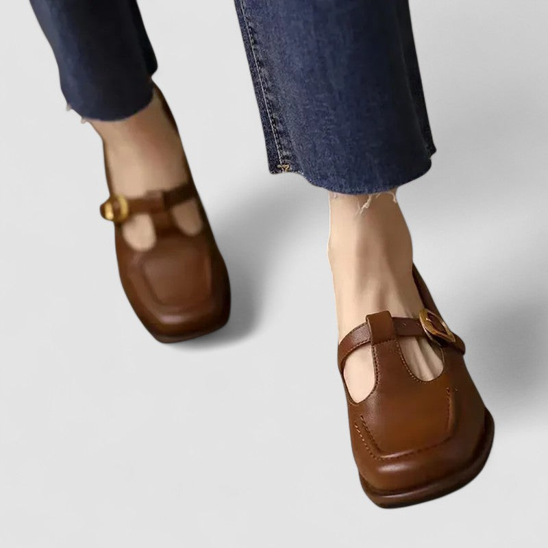 Elizabeth – Orthopädische T-Strap Mary Jane Schuhe