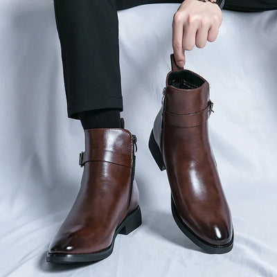 Sergio - Echtleder Chelsea Boots