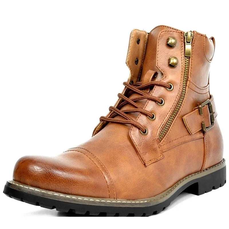 Damon | Leder Schnürstiefel